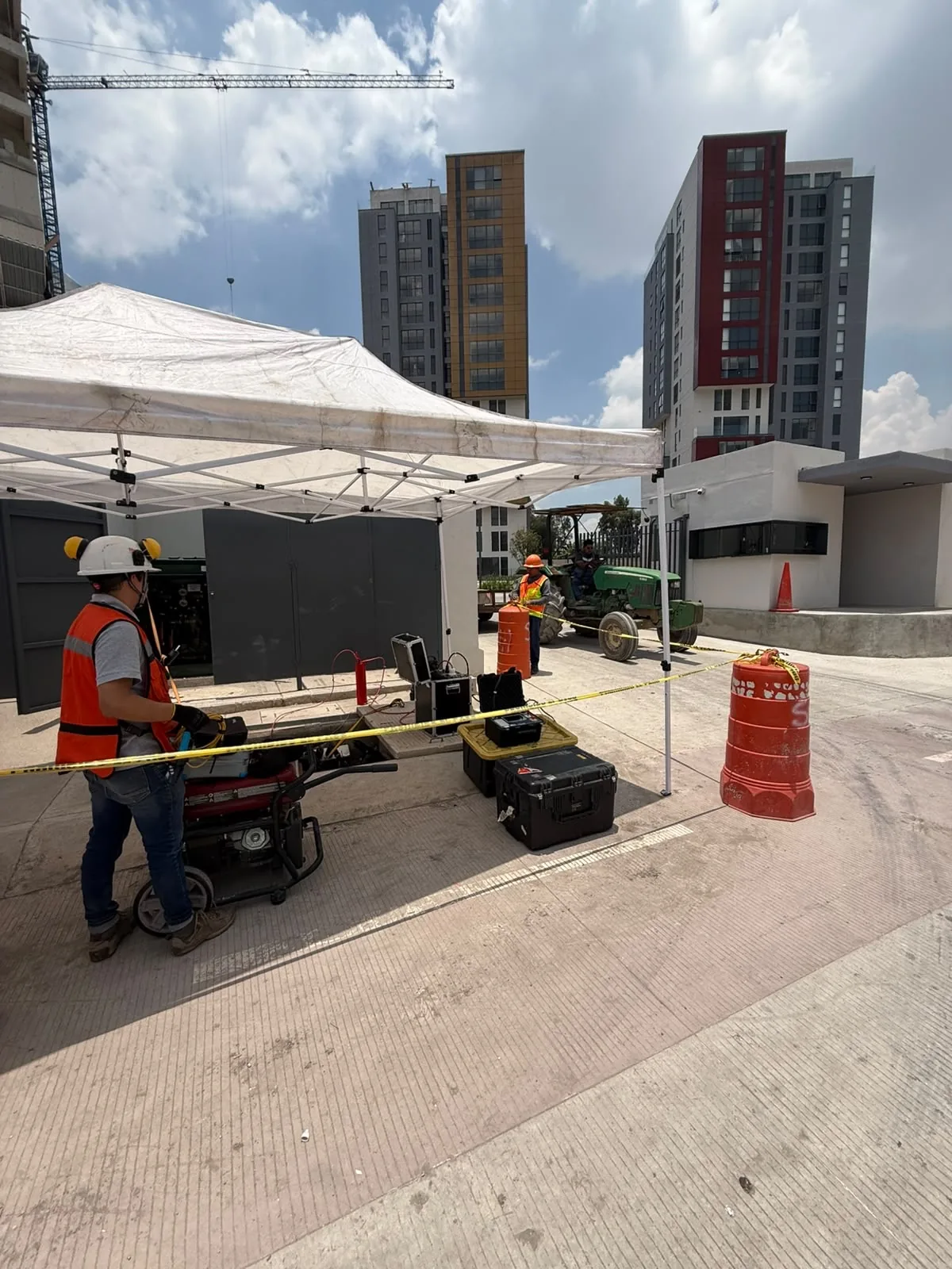 Pruebas de VLF MADVER en desarrollo residencial