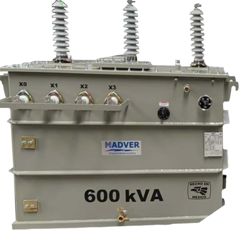 Transformador MADVER tipo poste 600 kVA